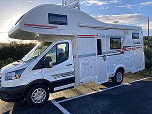 Rollerteam Zefiro 675 Motorhome  for hire in  Culloville