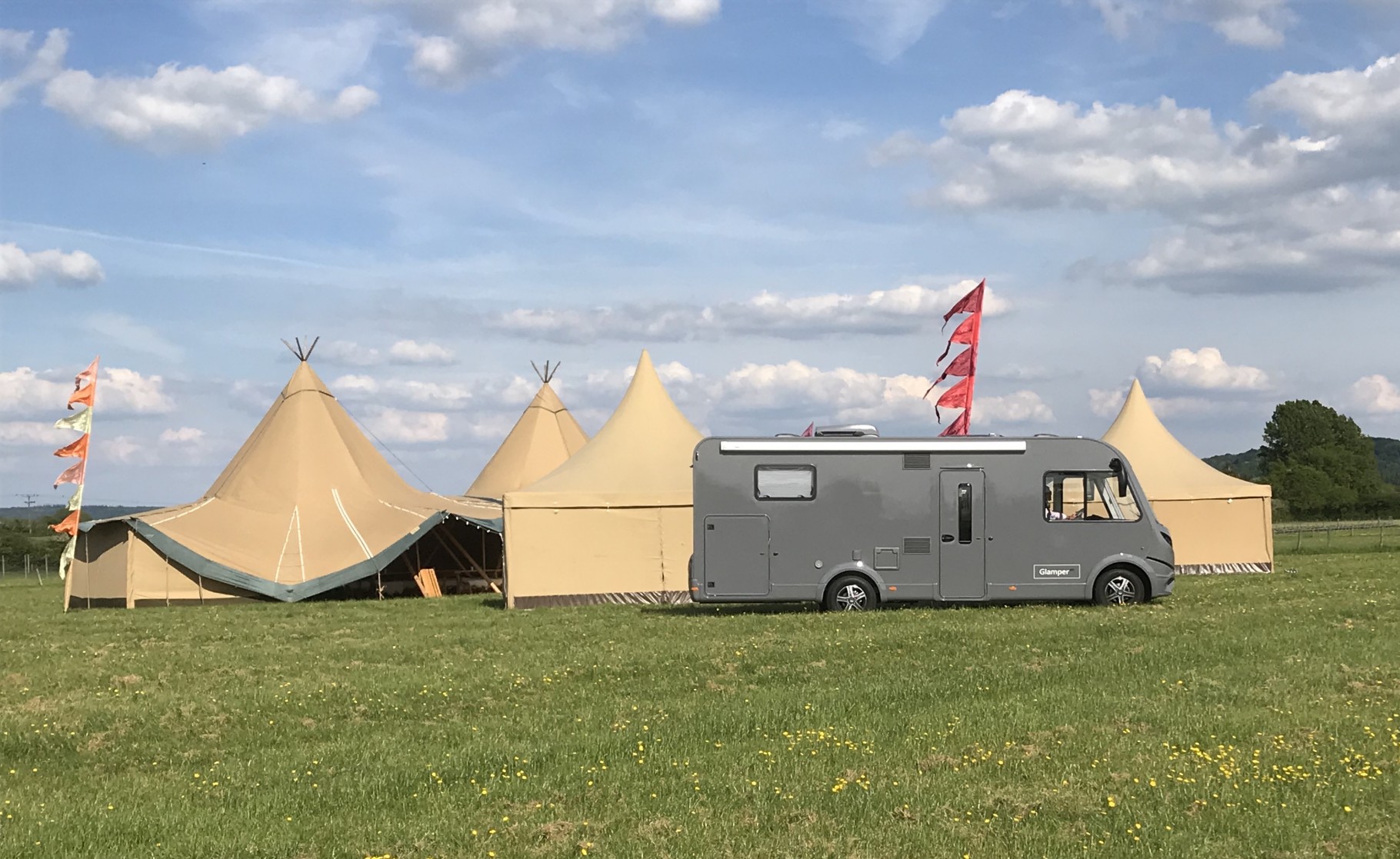 Motorhome hire Aylesbury GlamperRV Ultra Luxury Motorhome