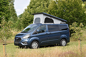 Ford Transit Custom Lewis, 4 Berth Pop-top Campervan Campervan  for hire in  Inverness