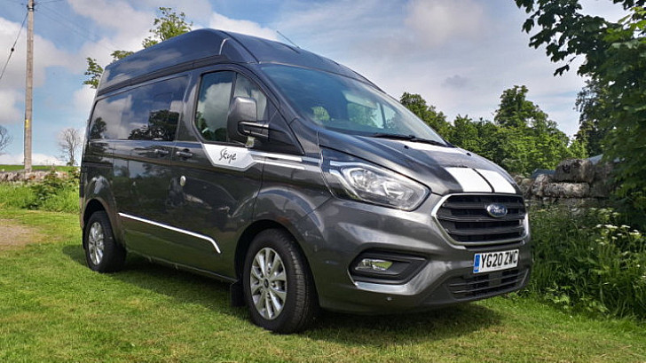 Ford Transit Custom Skye, 2 Berth Hi-line Campervan hire Inverness