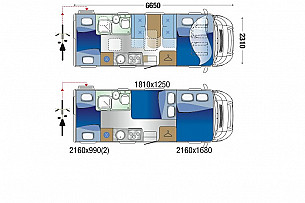 Motorhome hire WALLINGTON