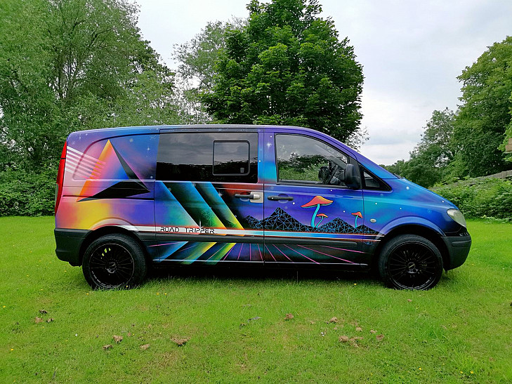 Mercedes Rory the Vito hire Northampton