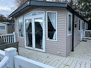 Swift Bordeaux Static Caravan  for hire in  Beal