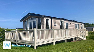 Swift Bordeaux exclusive Static Caravan  for hire in  Ayr