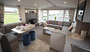 Swift Loire Static Caravan  for hire in  Porthcrawl