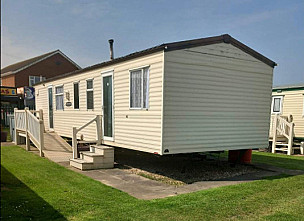 BK Bluebird Static Caravan  for hire in  Chapel St Leonards