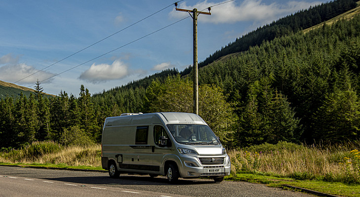 Fiat Auto-Trail Tribute 669 4 Berth Motorhome hire Broxburn