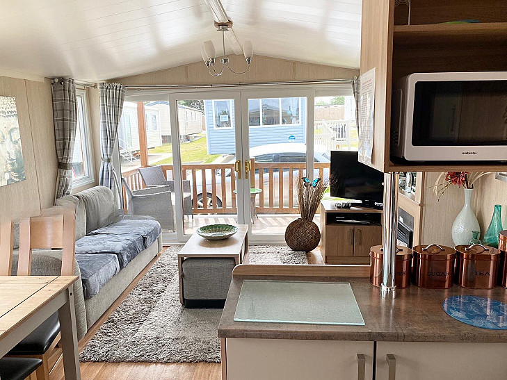 Caravan rental Blackpool - Swift Woodland retreat