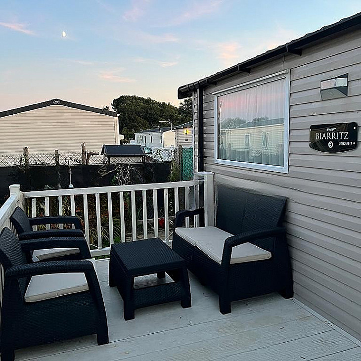 Caravan rental Burnham on Sea - Swift Biarritz