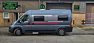 RIMOR 66, 2 BERTH AUTOMATIC CAMPER SINGLE BEDS OR LARGE DOUBLE, Campervan  for hire in  Alfreton