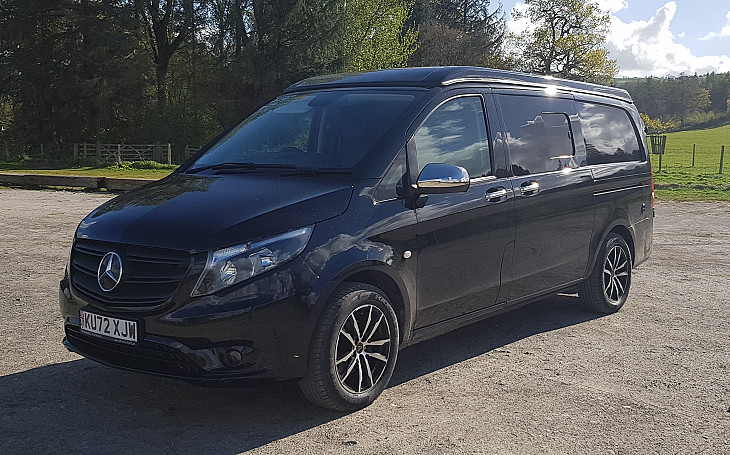 Mercedes Benz 4-Berth Campervan Hire Wrexham - From £75/Night