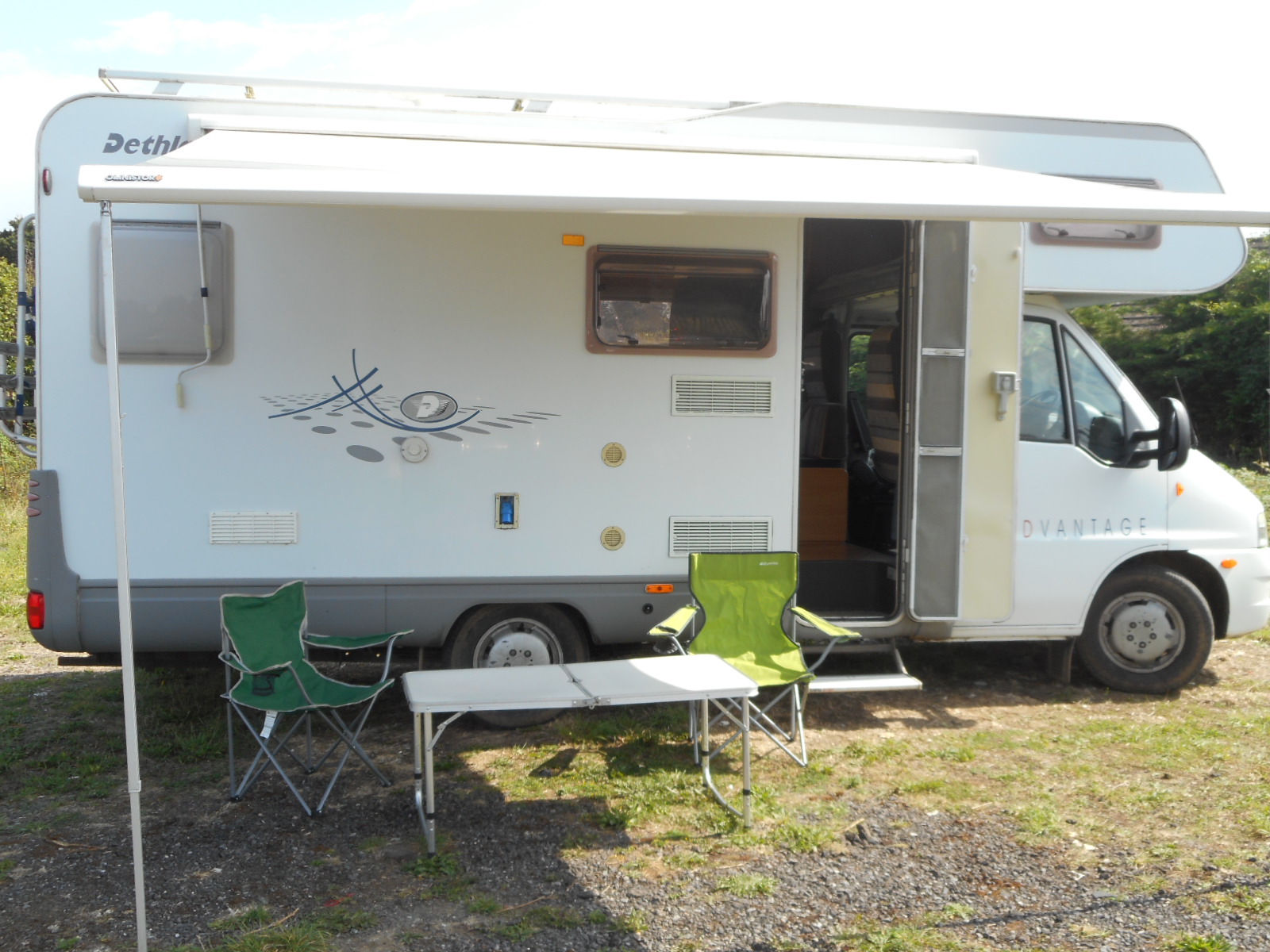 Fiat Dethleffs Globtrotter Motorhome  for hire in  romsey