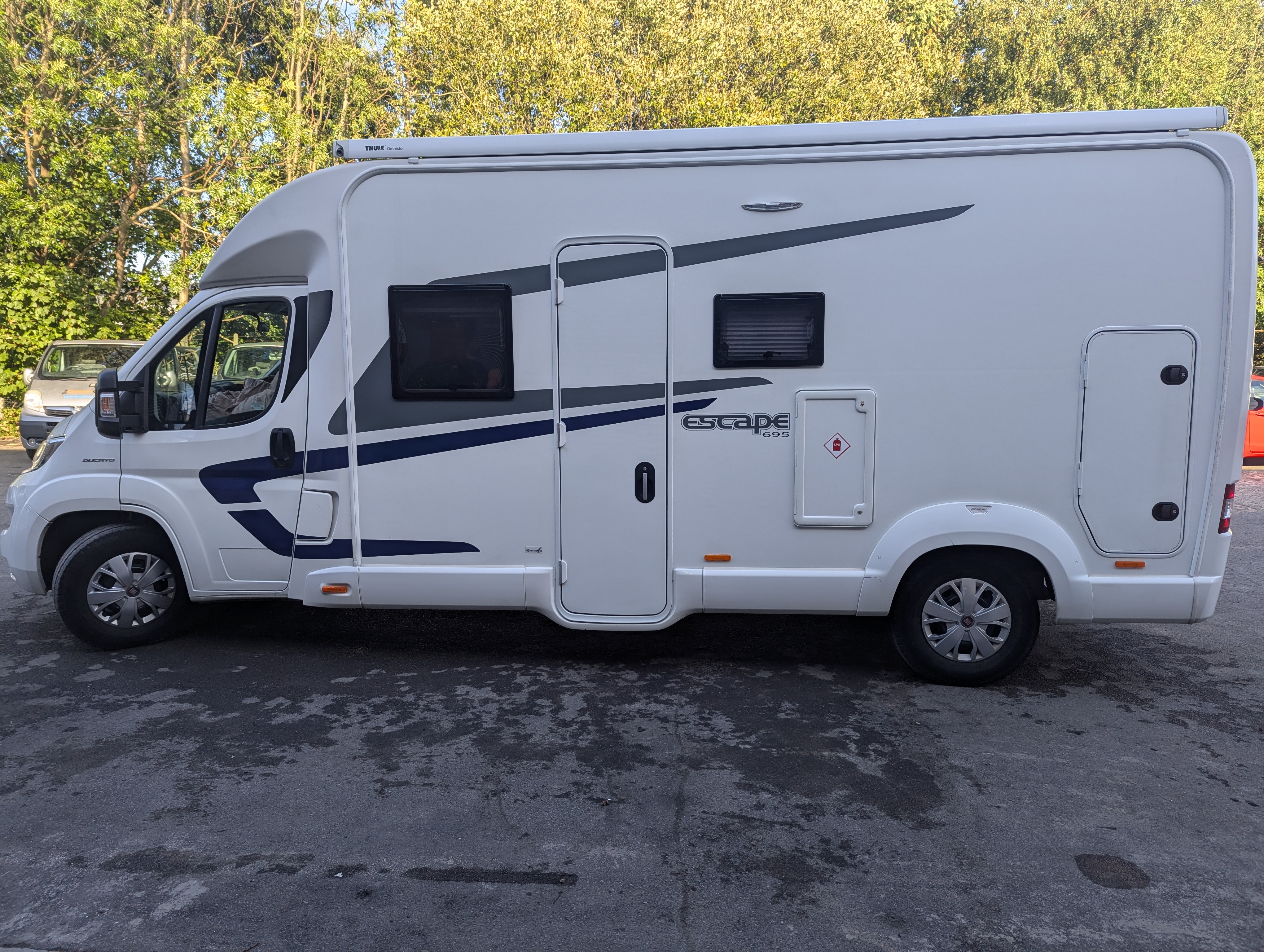 Robyn - Fiat Swift escape 695 Motorhome  for hire in  Canal Road