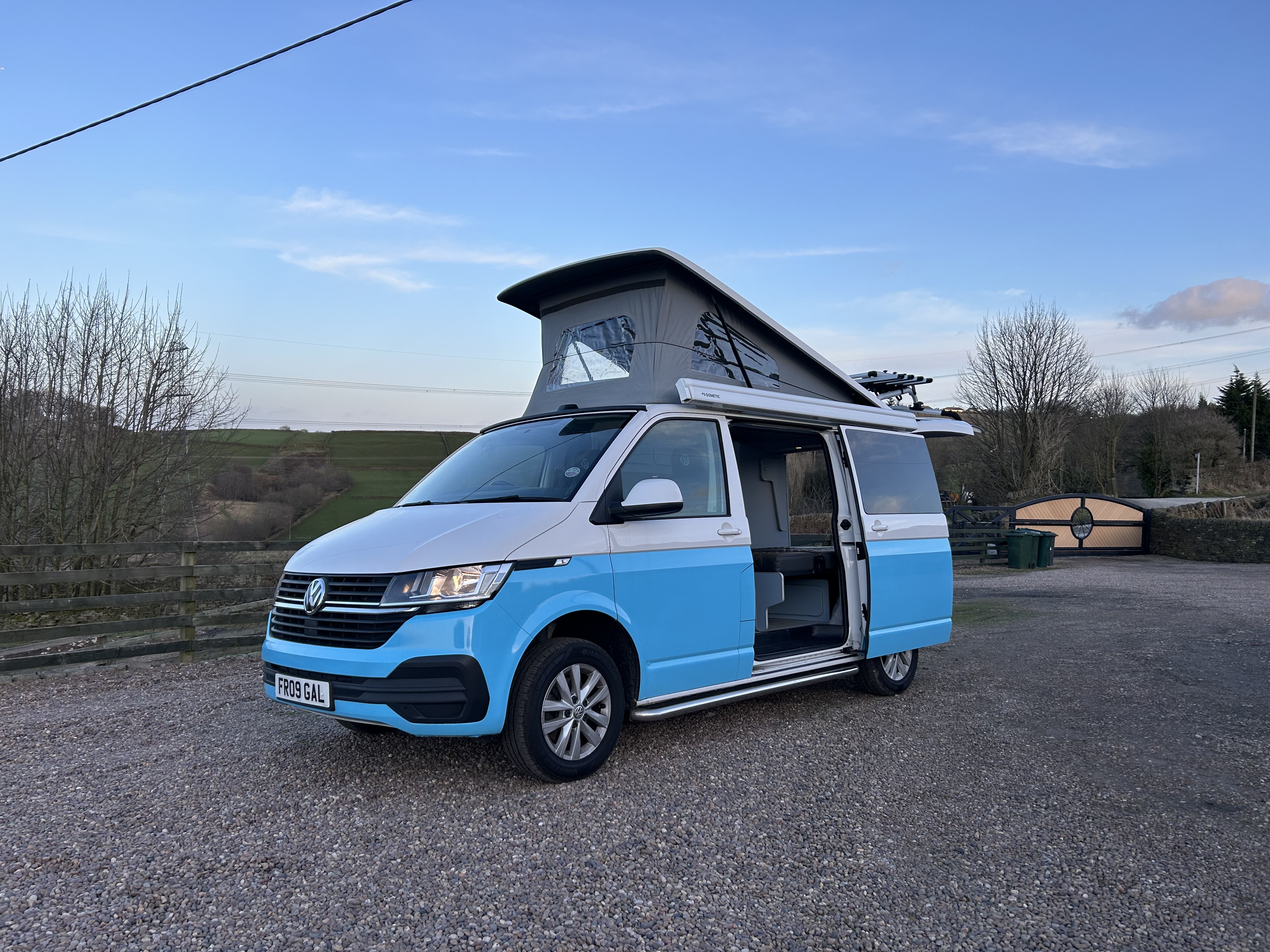 Volkswagen T6.1 Campervan  for hire in  Bradford