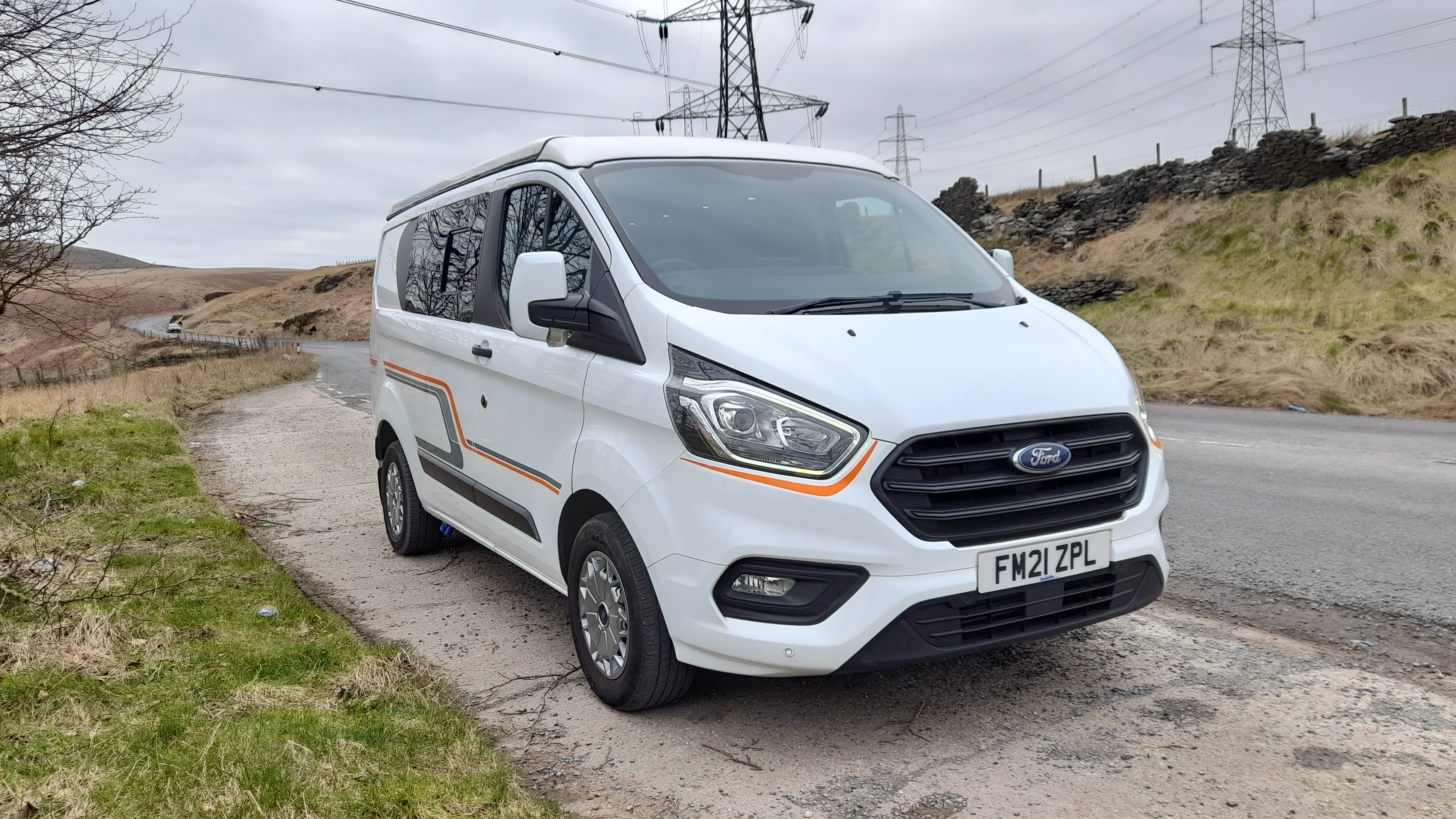 Transit Custom Campervan  for hire in  Milnrow