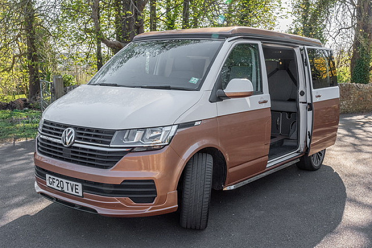 VW Camper Van T6 hire Bristol