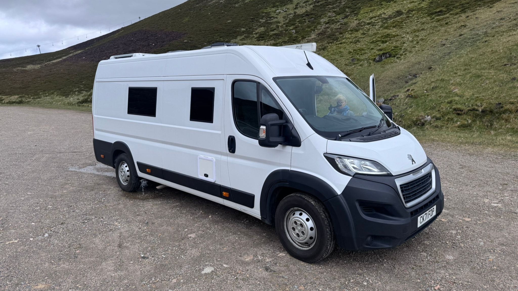 Zoe . Campervan  for hire in  Hartlepool