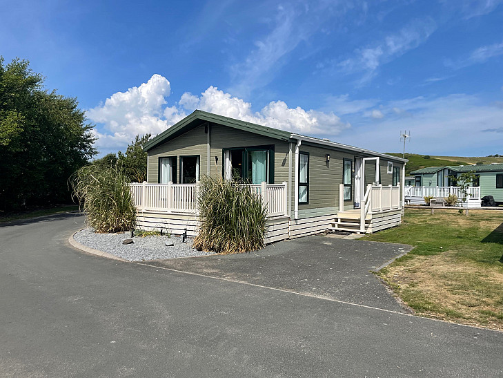 Caravan rental Porthmadog - 3 bed Lodge