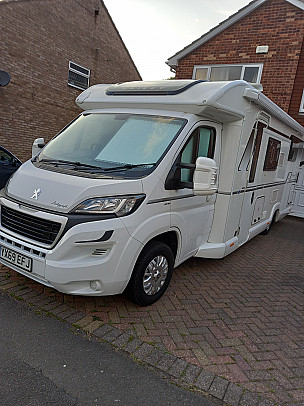 Peugeot Bailey Approach Motorhome  for hire in  Ilkeston
