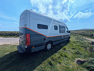 Mercedes Benz Sprinter Campervan  for hire in  Pwllheli