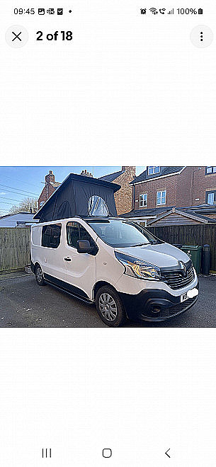 Campervan hire SUNDERLAND
