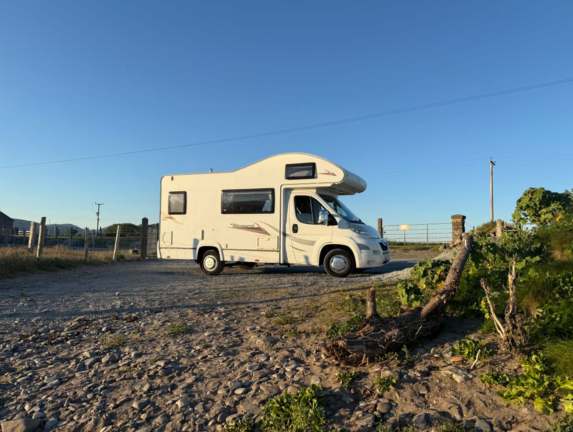 Peugeot Boxer Elddis Autoquest 130 Motorhome  for hire in  Warrenpoint