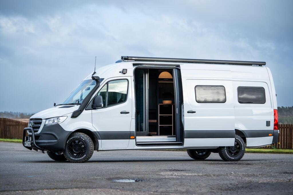Tiree- Mercedes Sprinter Campervan  for hire in  Straiton