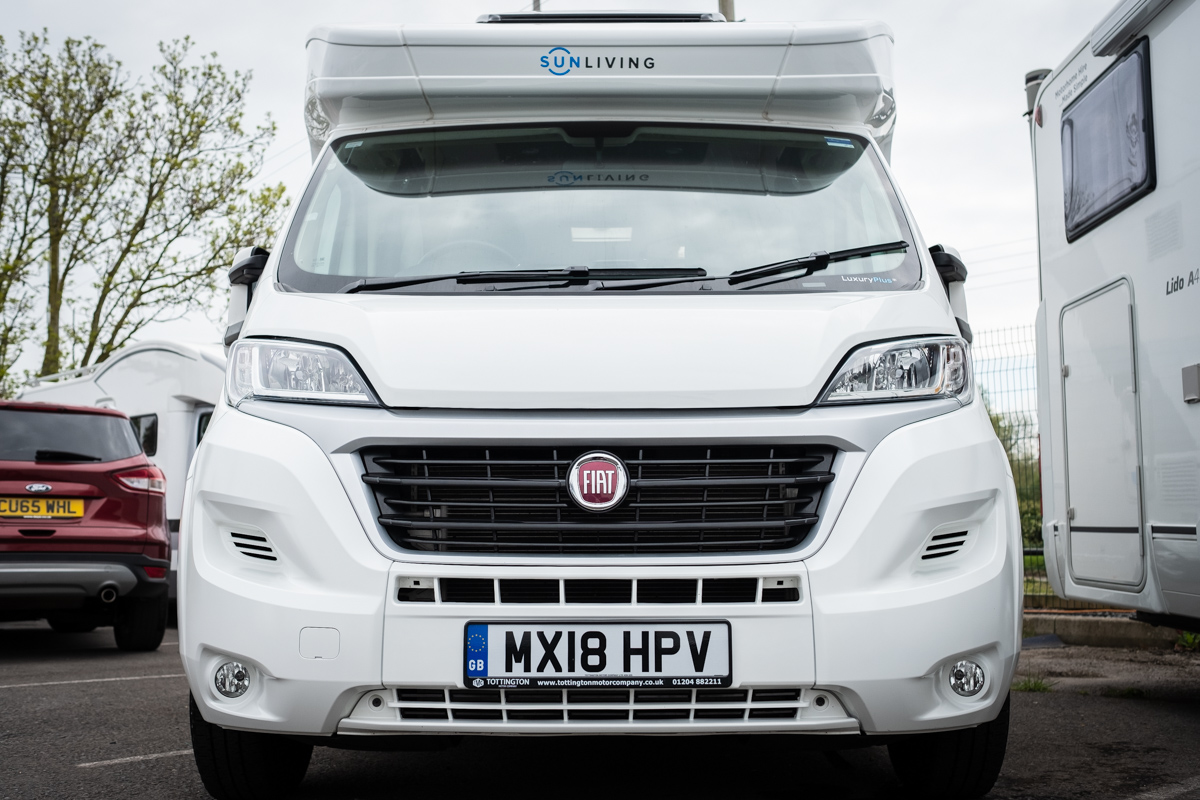 Motorhome hire Bristol Sun Living S70DF