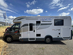 Rollerteam T-Line 740 [Rosie 🌹] Motorhome  for hire in  Cowdenbeath