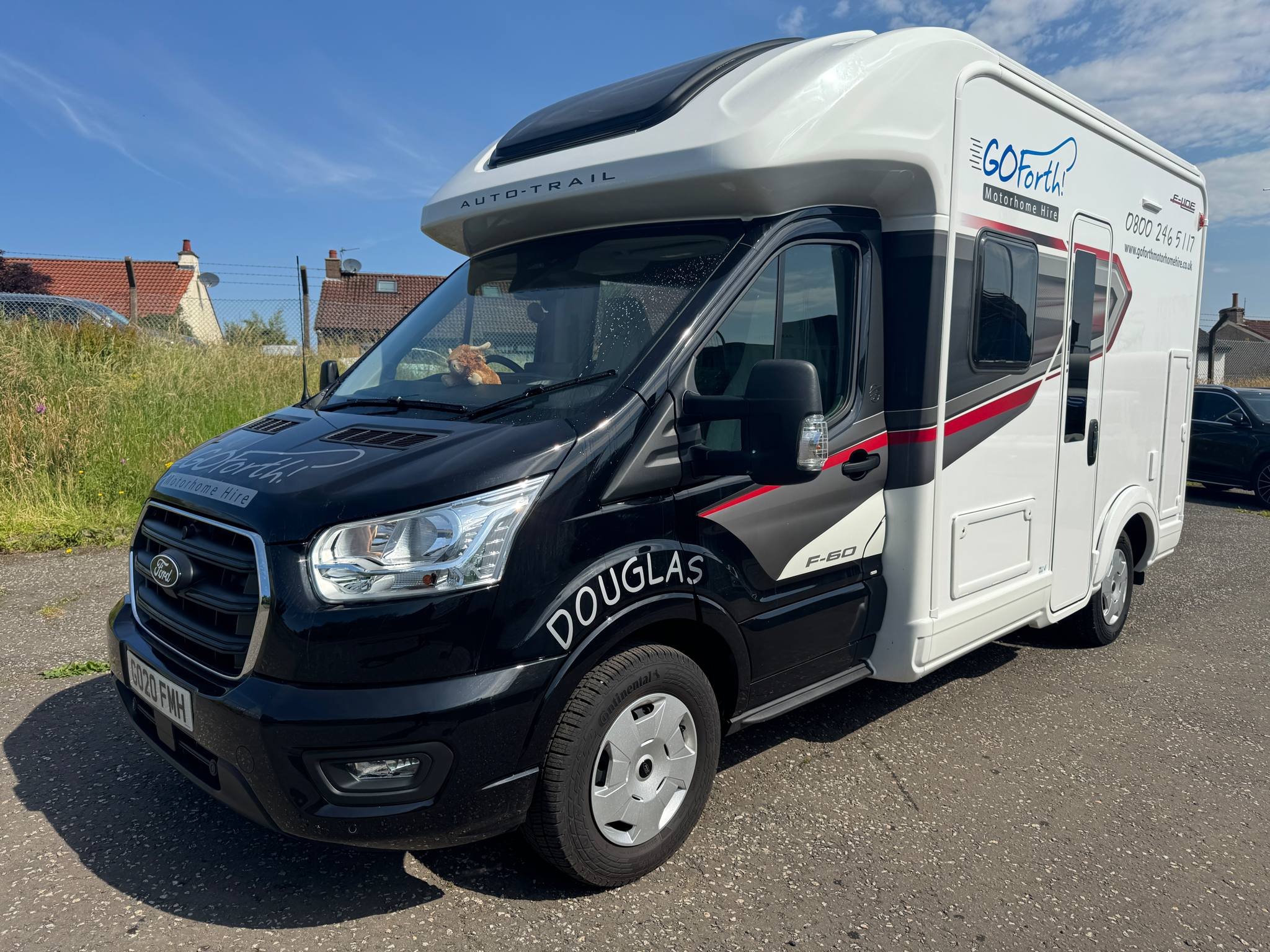 Autotrail F-Line F62 [Douglas 🏌️] Motorhome  for hire in  Cowdenbeath