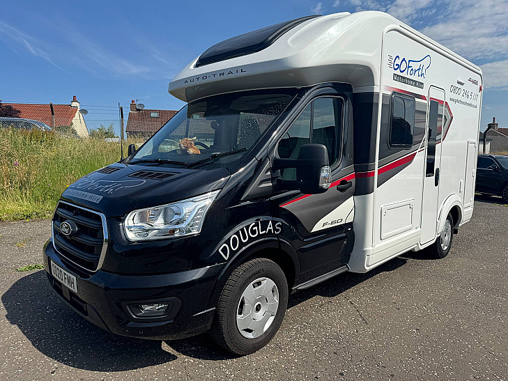 Autotrail F-Line F62 [Douglas 🏌️] hire Cowdenbeath
