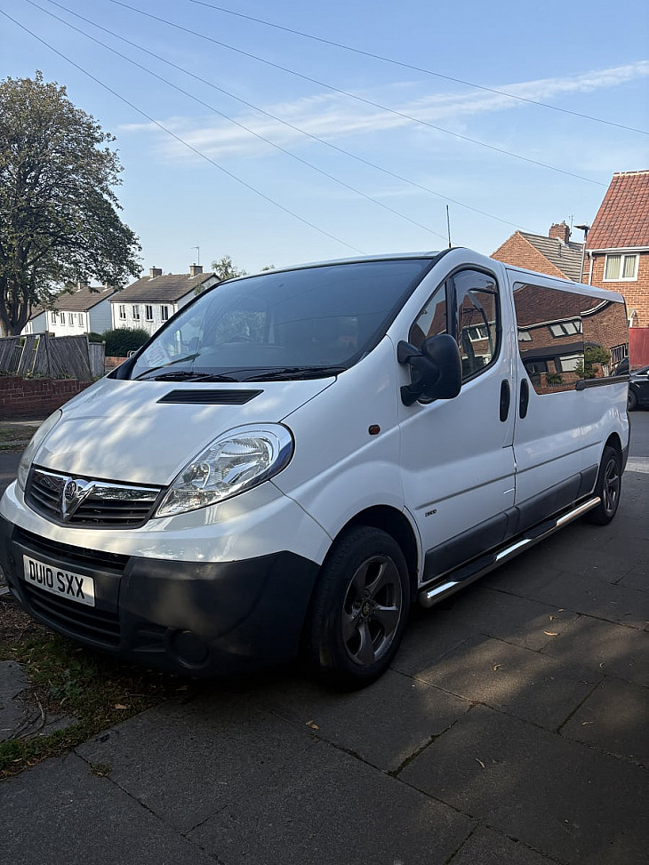 Vauxhall Vivaro hire Gateshead