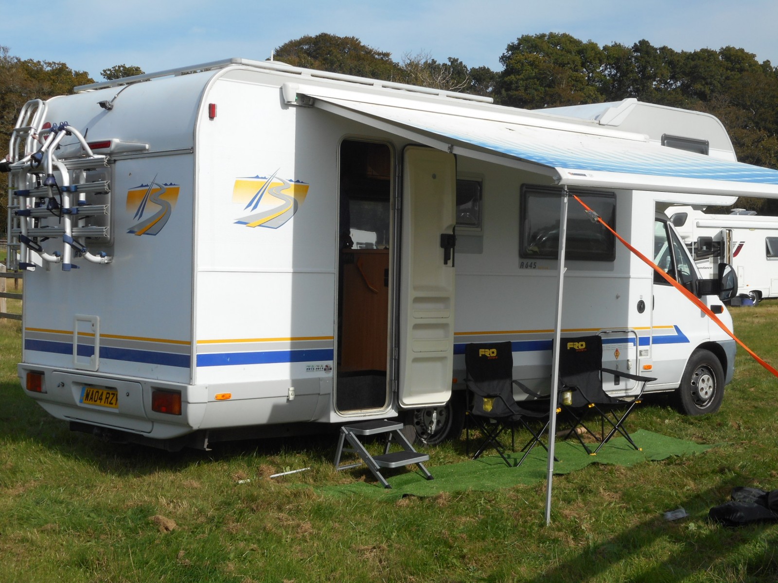FIAT BURSTNER 4 Motorhome  for hire in  romsey
