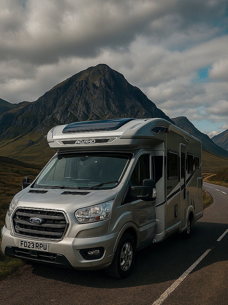 Bailey Adamo 75-4DL hire loughborough