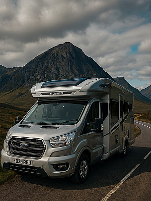 Bailey Adamo 75-4DL Motorhome  for hire in  loughborough