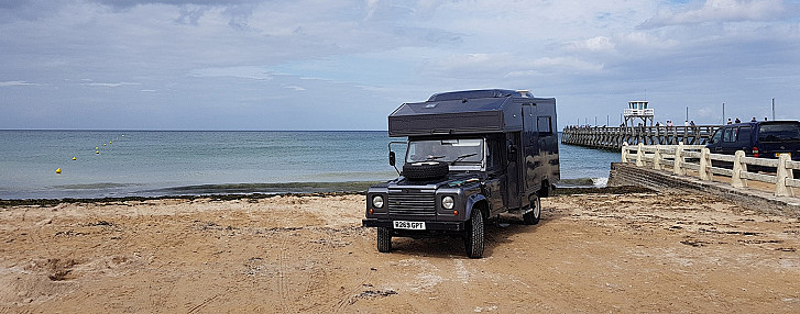 Land Rover Battlefield Ambulance (Lance) hire Halifax