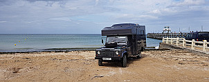 Land Rover Battlefield Ambulance (Lance) Campervan  for hire in  Halifax