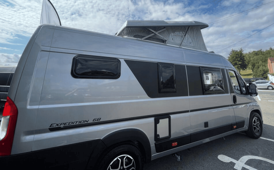 Campervan hire Castle Donington