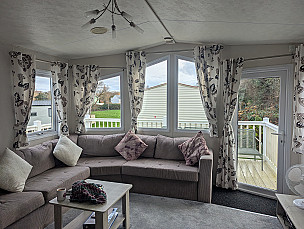 Delta Tranquility Static Caravan  for hire in  Borth