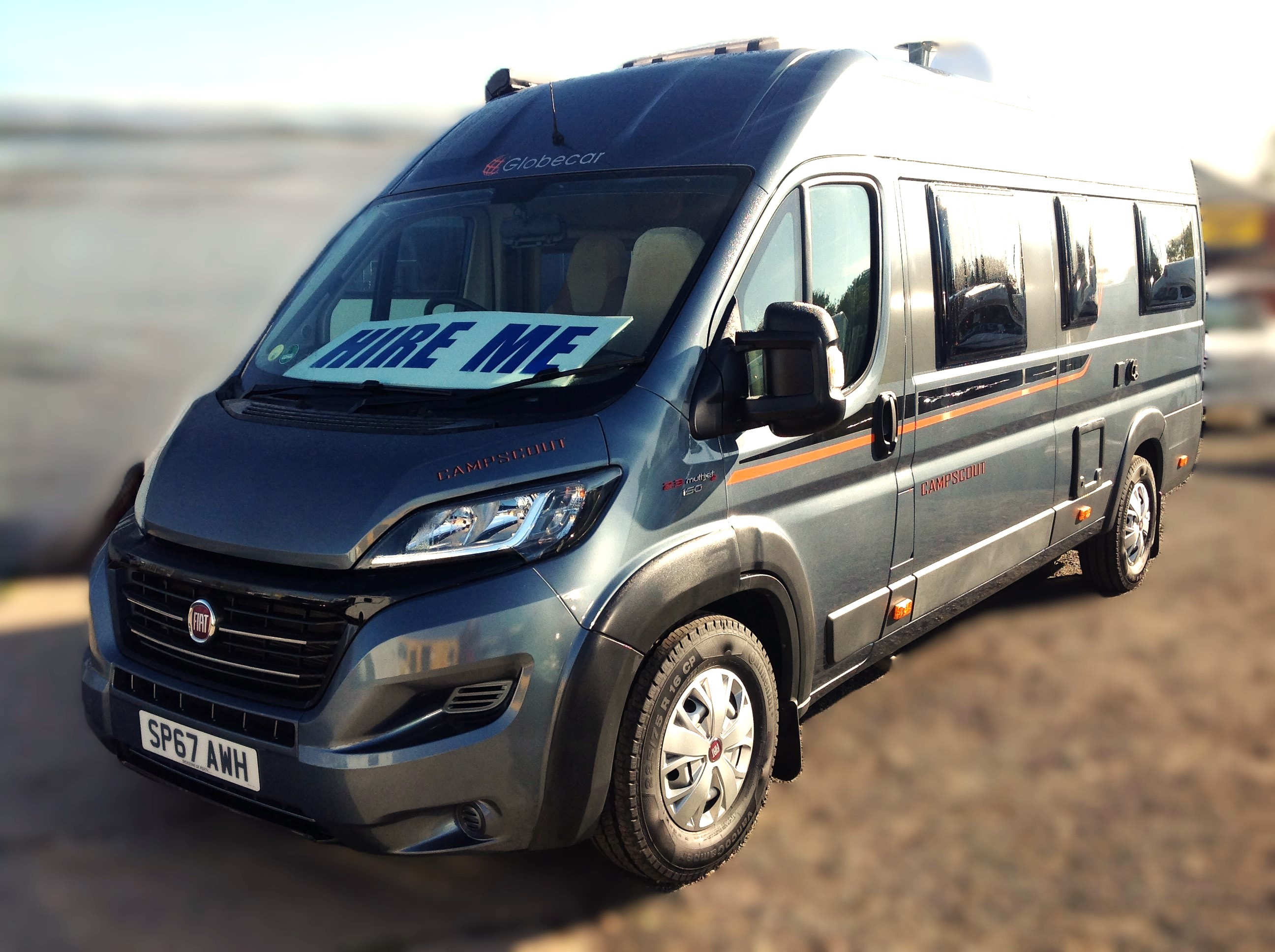 Globecar Camp scout Campervan  for hire in  Newcastle
