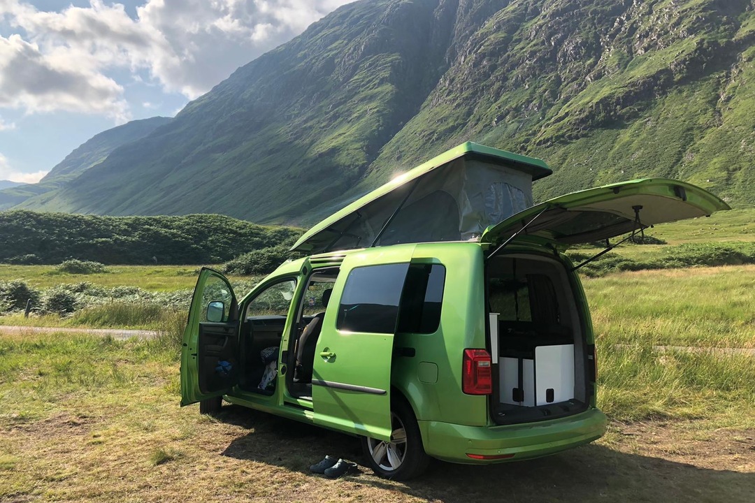 Volkwagen Caddy Maxi Campervan  for hire in  Glasgow