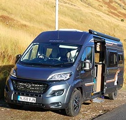 Fiat Ducato van Swift Select 184 Campervan  for hire in  Dumbarton, G82 2NS