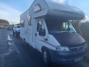Motorhome hire Kenton, Exeter