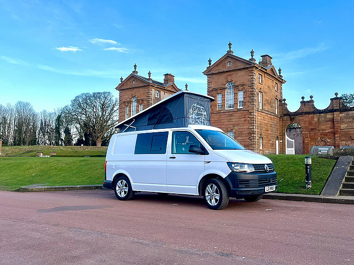 Volkswagen Transporter t6 hire Larkhall