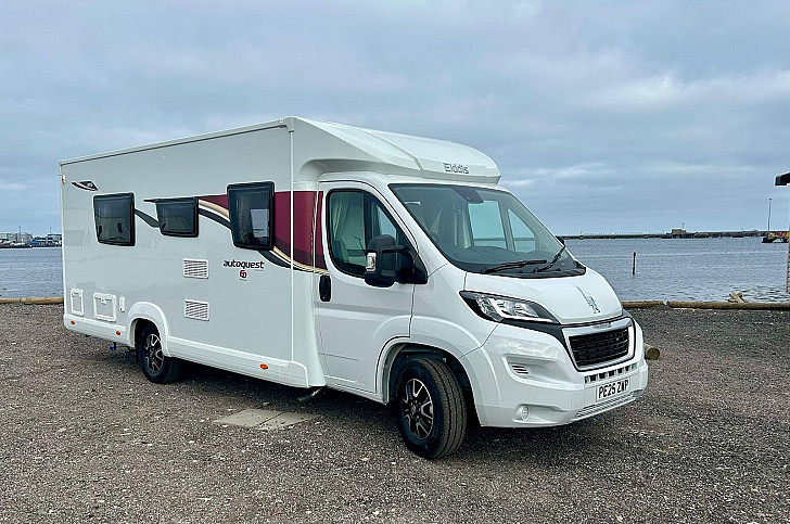 Elddis PE25 ZWP Autoquest 185 hire Peterhead
