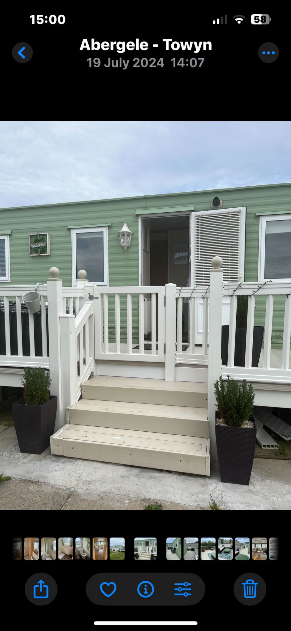 Atlas concept Static Caravan  for hire in  Towyn