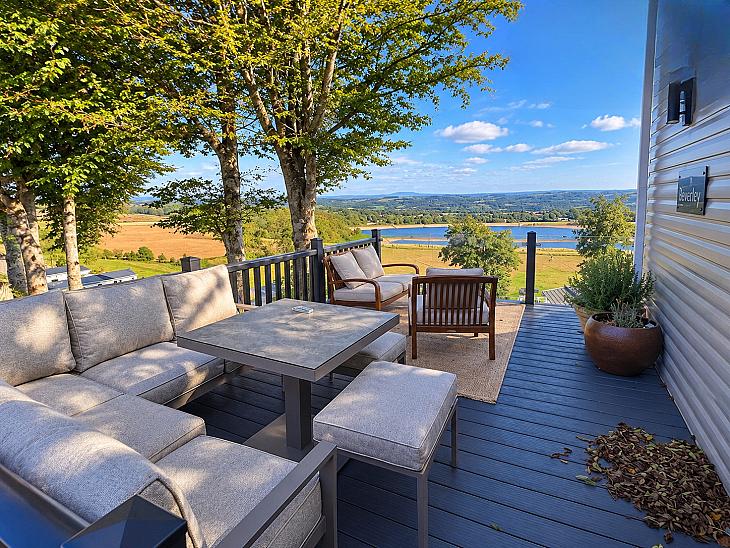 Caravan rental Longridge - The Hydeaway | with Panoramic Views Luxury Countryside Lodge