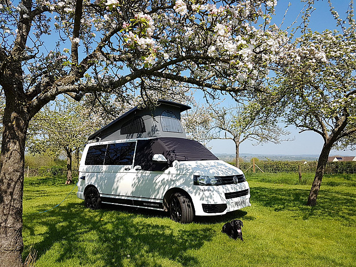 Volkswagen Campervan T5.1 hire Dormston