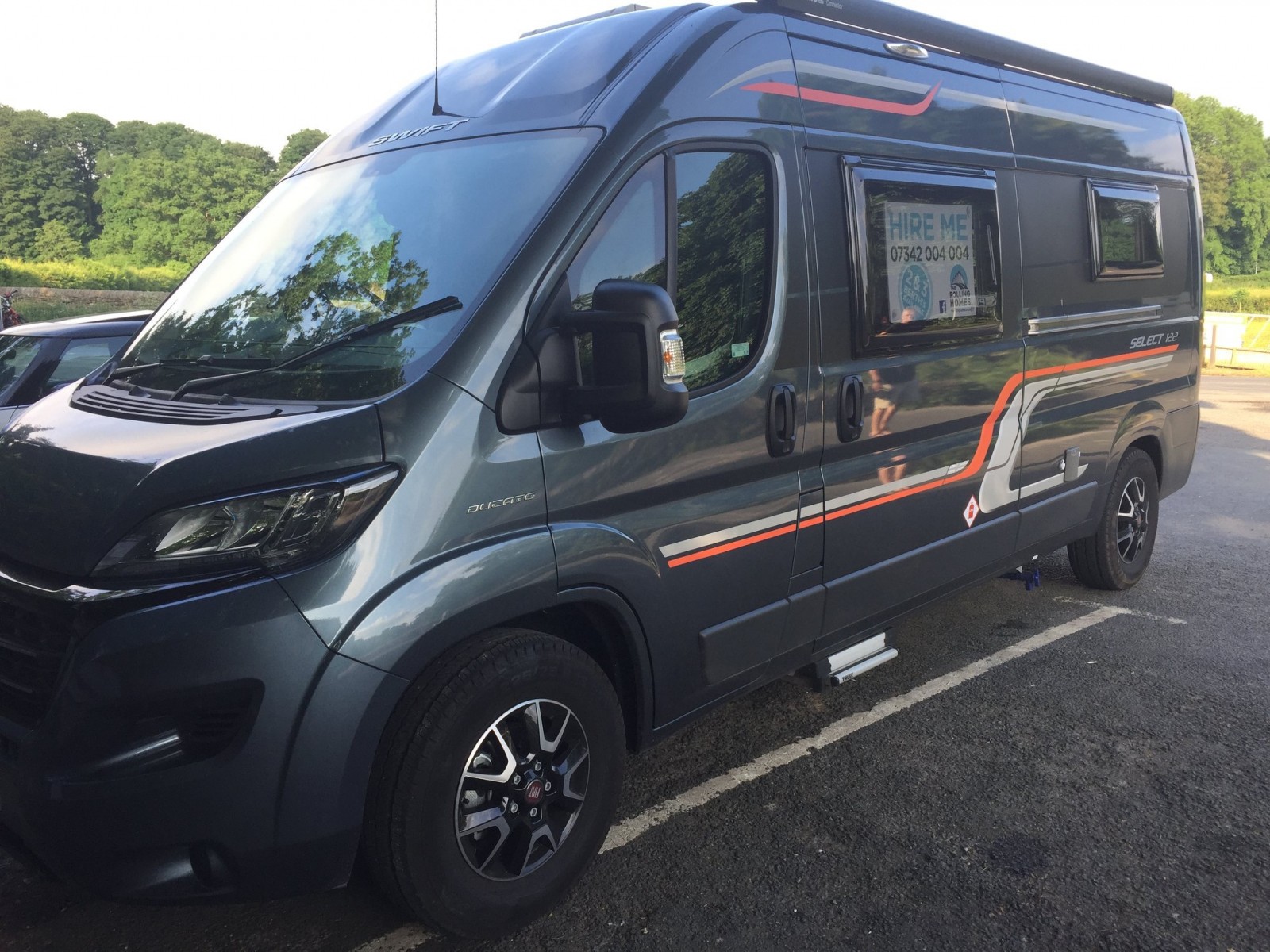 Motorhome hire Huddersfield Swift Select 122 Manual (Pet Friendly)