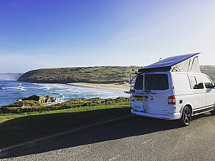 Campervan hire North Tawton